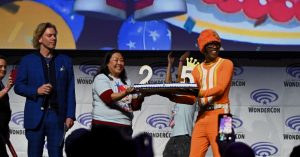 Immagine di DJ Lance Rock dalla Wondercon 2023