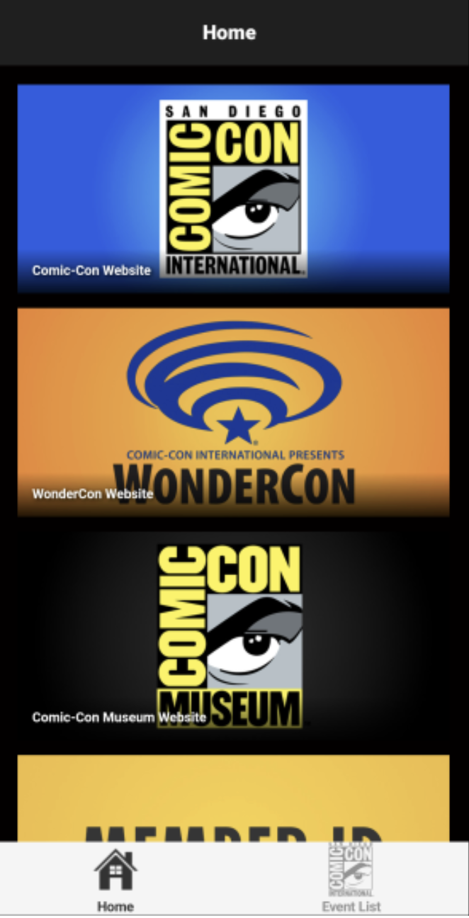 Comic-Con International Mobile App Guide and FAQ - Comic-Con International