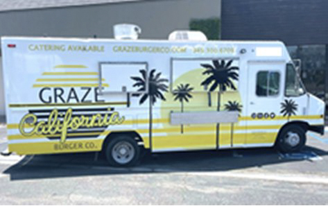 Graze Burgers truck image.