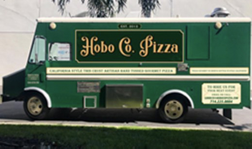 Hobo Co Pizzaのフードトラックイメージ。