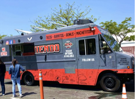 Taco Miendo Food Truck Bild.