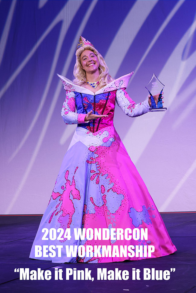 Gagnant du prix du meilleur travail à la mascarade de la WonderCon 2024