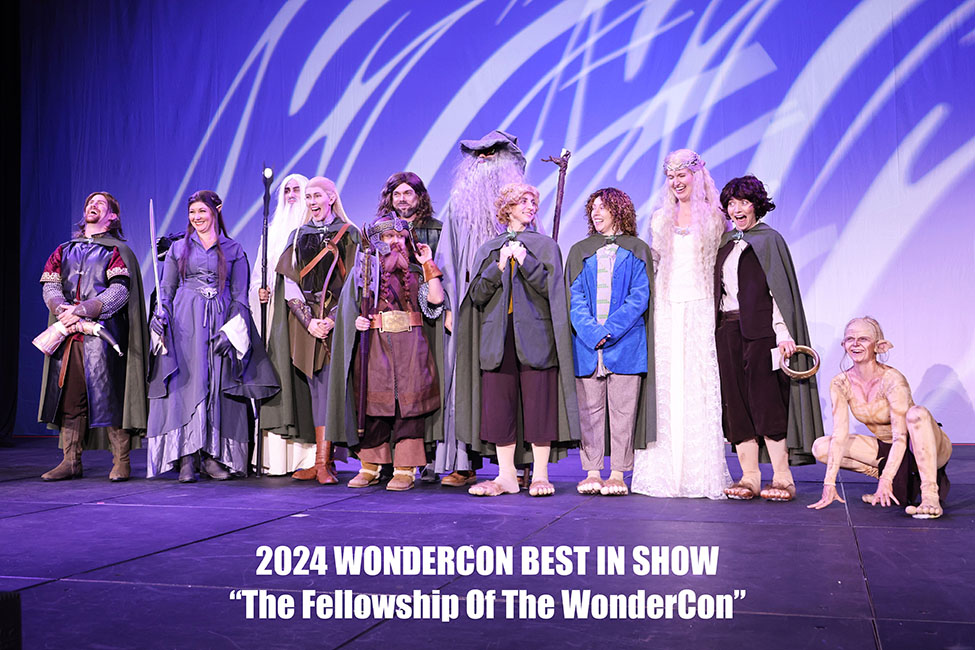 Gewinner des WonderCon 2024 Masquerade Best in Show Preises.