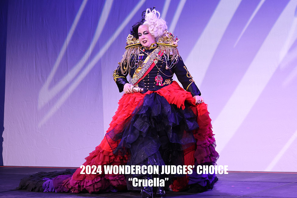 2024 年 WonderCon 化妆舞会评委选择图片。