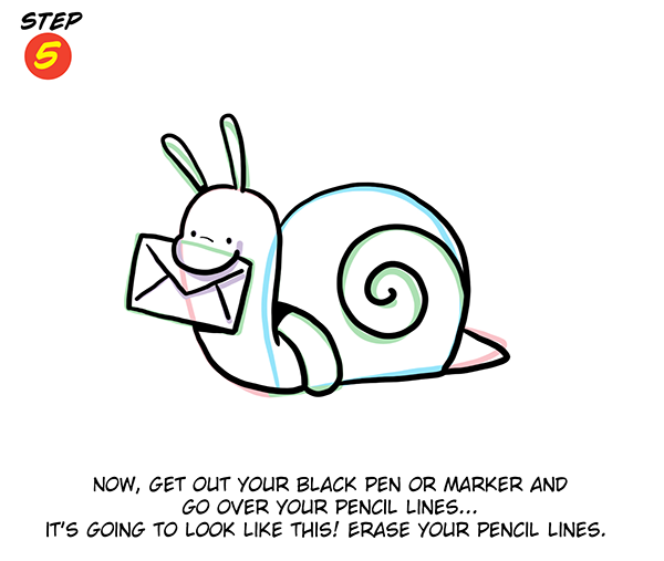 You Can Draw ... with Katie Cook! Step 5