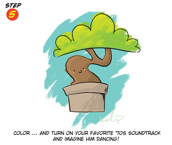 A Happy Little Bonsai Tree!