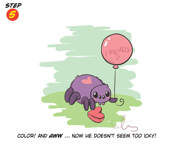 Katie Cook: How to Draw a Spider