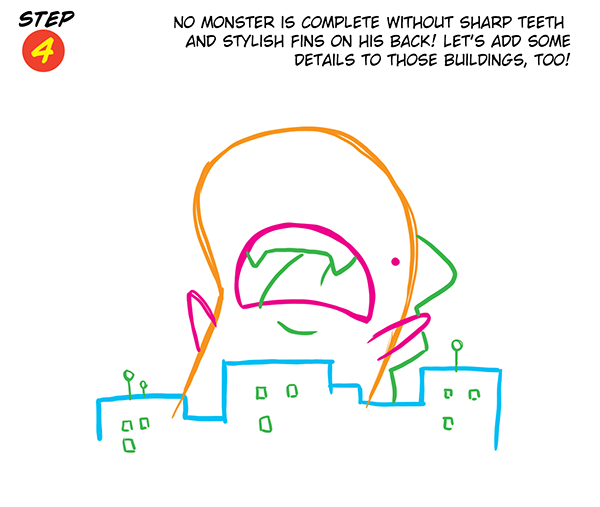 Monsterous Step 4