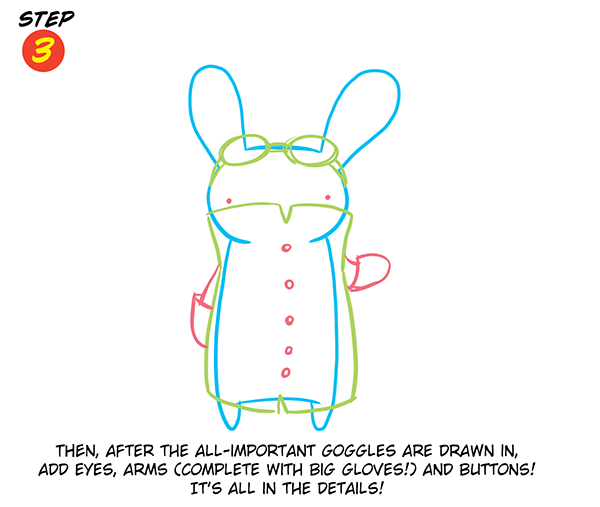 Bunny Step 3