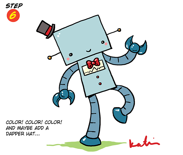 Robot Step 6