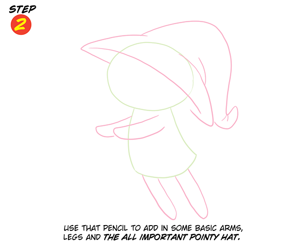 Halloween Witch Step 3