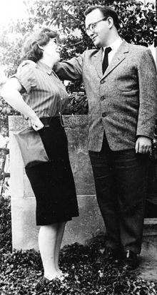 Maggie und Don im Jahr 1962