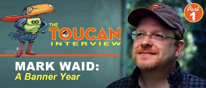 El cartel de la Entrevista Tucán con Mark Waid