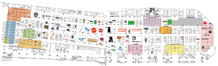 CCi 2013 Exhibit Hall Map