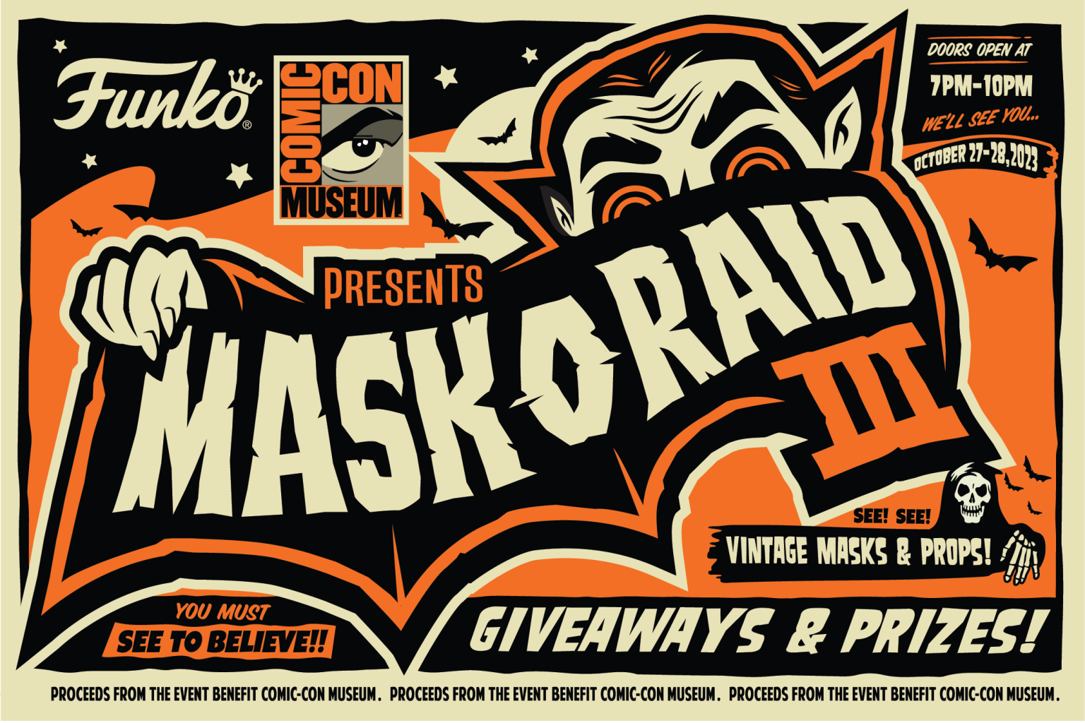 MASK-O-RAID III - Comic-Con Museum