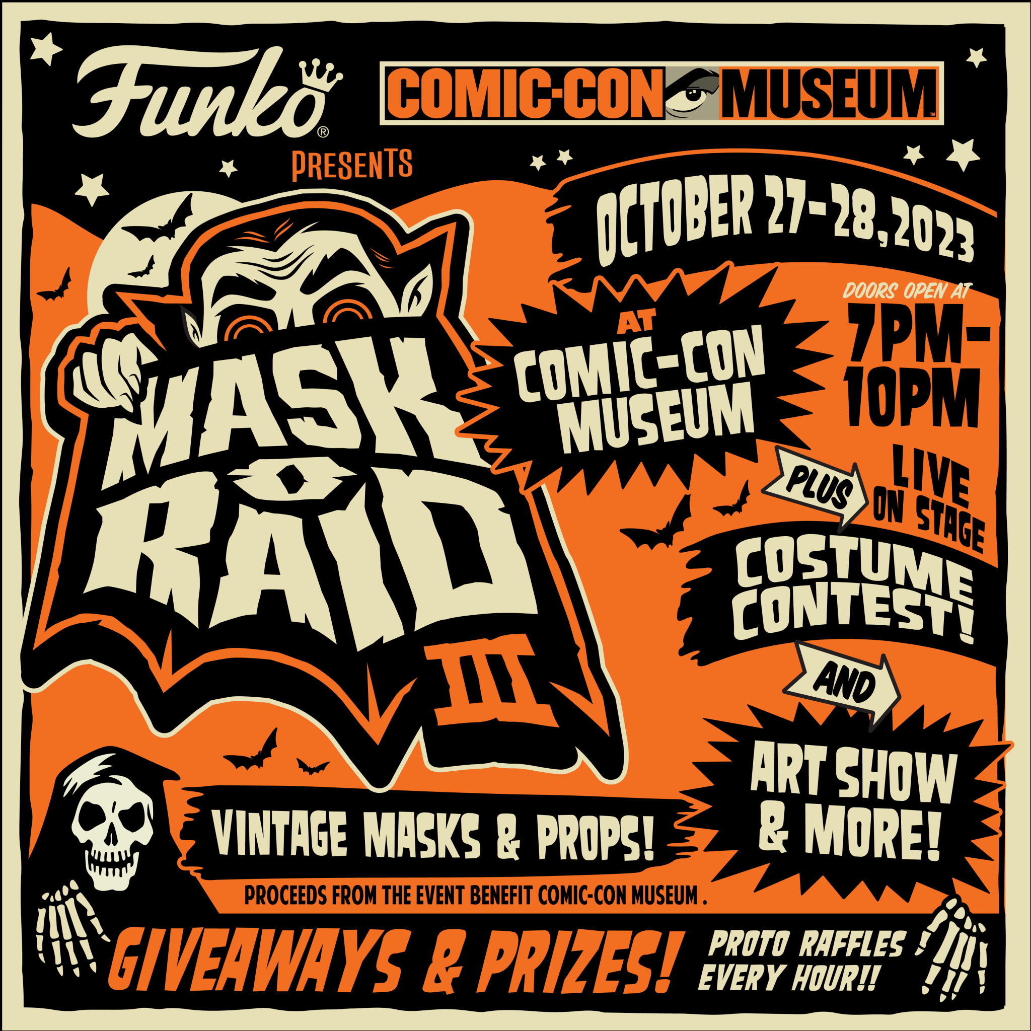 MASK-O-RAID III - Comic-Con Museum