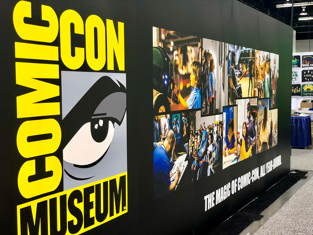 Comic-Con Museum Visit Image.