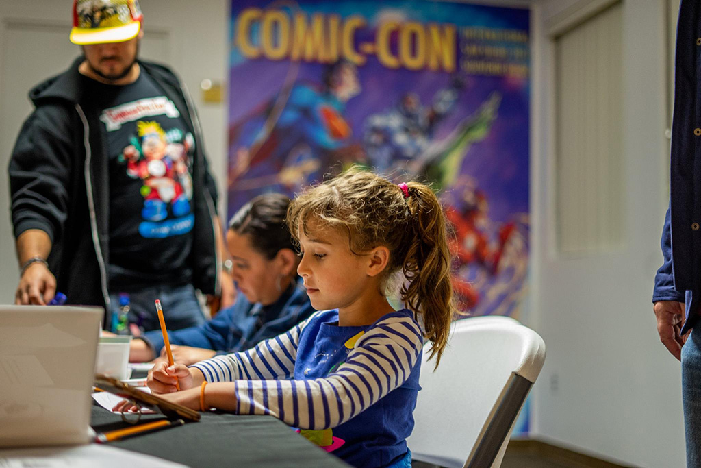 Centro educativo del Museo Comic-Con.