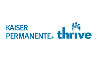 Kaiser Permanente Thrive logo.