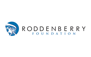 Roddenberry Foundation logo.