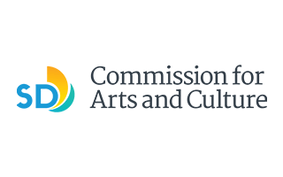 San Diego Commission for Arts and Culture logo.