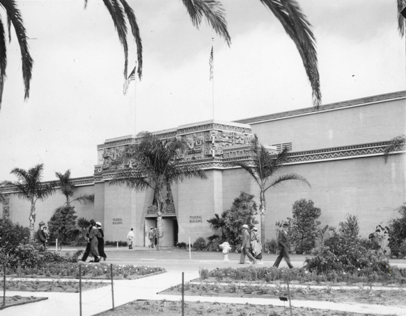 Bâtiment fédéral dans le parc Balboa.