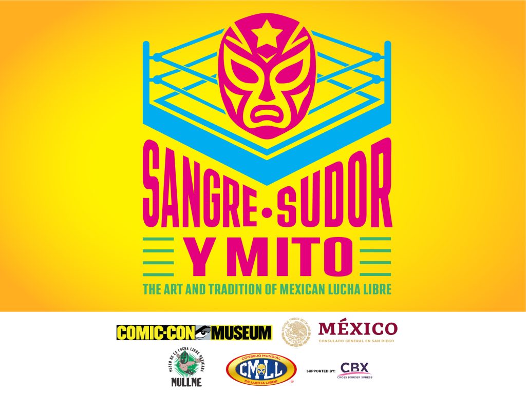 Comic-Con Museum Lucha Libre slider image.