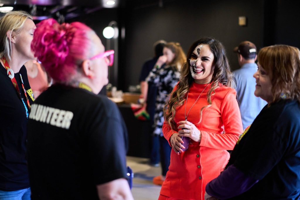 Thunder Rosa & Volunteers